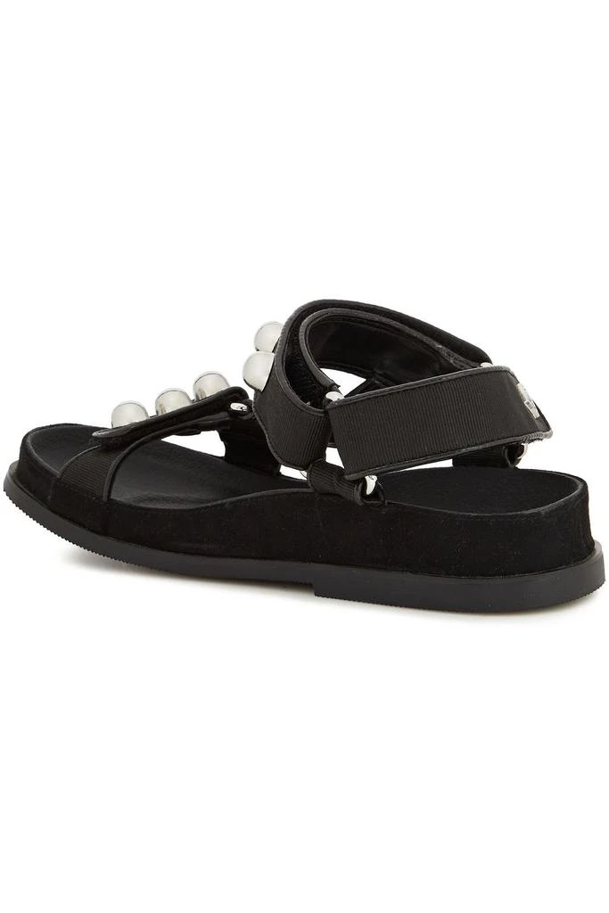 商品Sandro|Studded grosgrain sandals,价格¥663,第3张图片详细描述