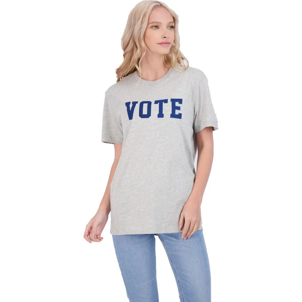 商品J. Crew|J. Crew Womens Vote Graphic Crewneck Slogan T-Shirt,价格¥40,第3张图片详细描述