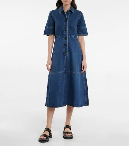 商品CO|Denim midi dress,价格¥6519,第2张图片详细描述