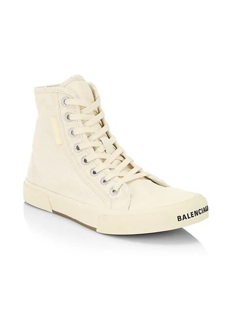 商品Balenciaga|Paris Canvas High-Top Sneakers,价格¥5632,第2张图片详细描述