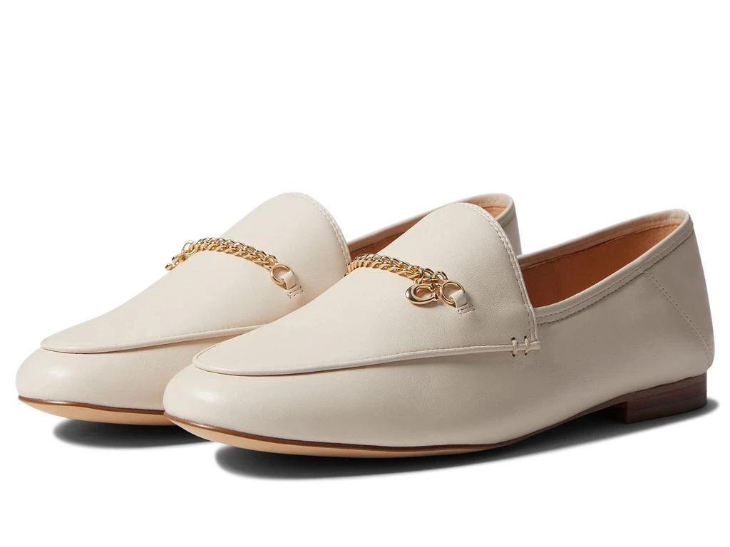 商品Coach|Hanna Leather Loafer,价格¥1322,第1张图片