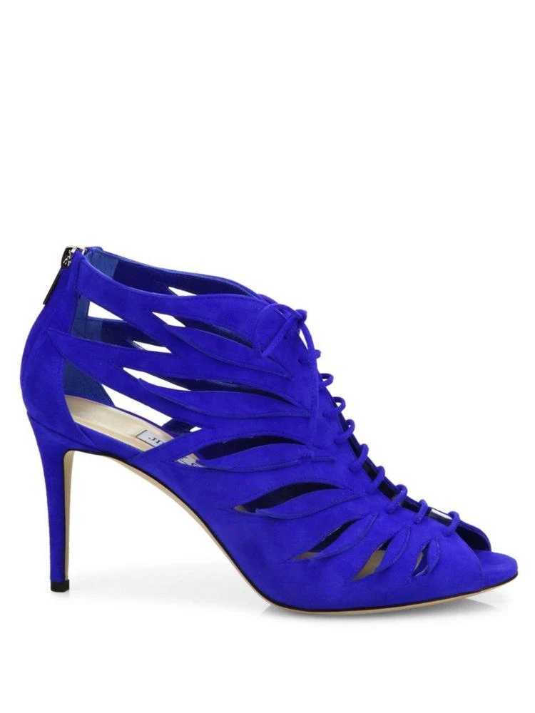 商品Jimmy Choo|Keena Cutout Suede Lace-Up Sandals,价格¥2983,第5张图片详细描述