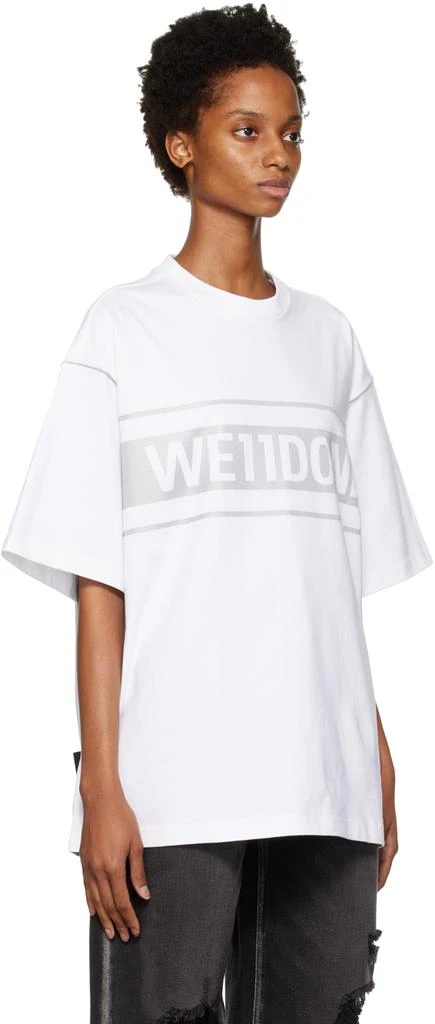 商品We11done|White Reflective T-Shirt,价格¥561,第2张图片详细描述