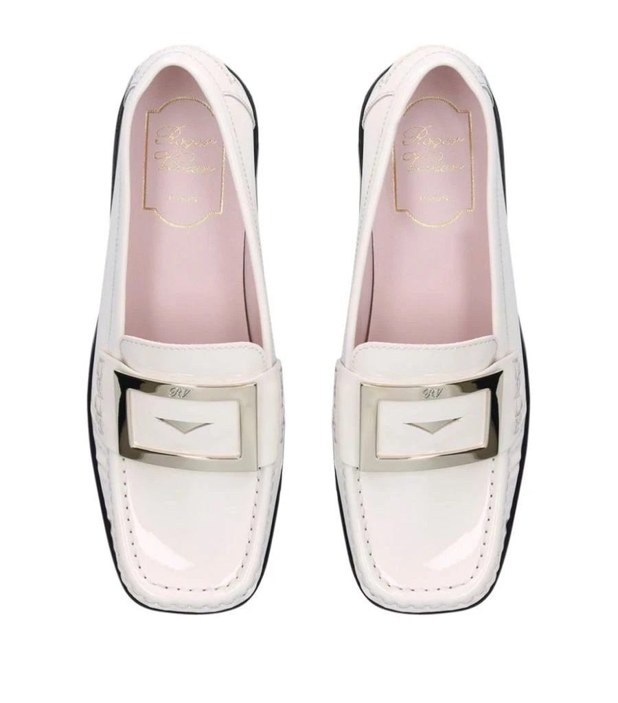 商品Roger Vivier|Leather Preppy Viv' Loafers 35,价格¥7820,第4张图片详细描述