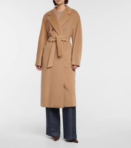 Max Mara Madame wool and cashmere coat 6