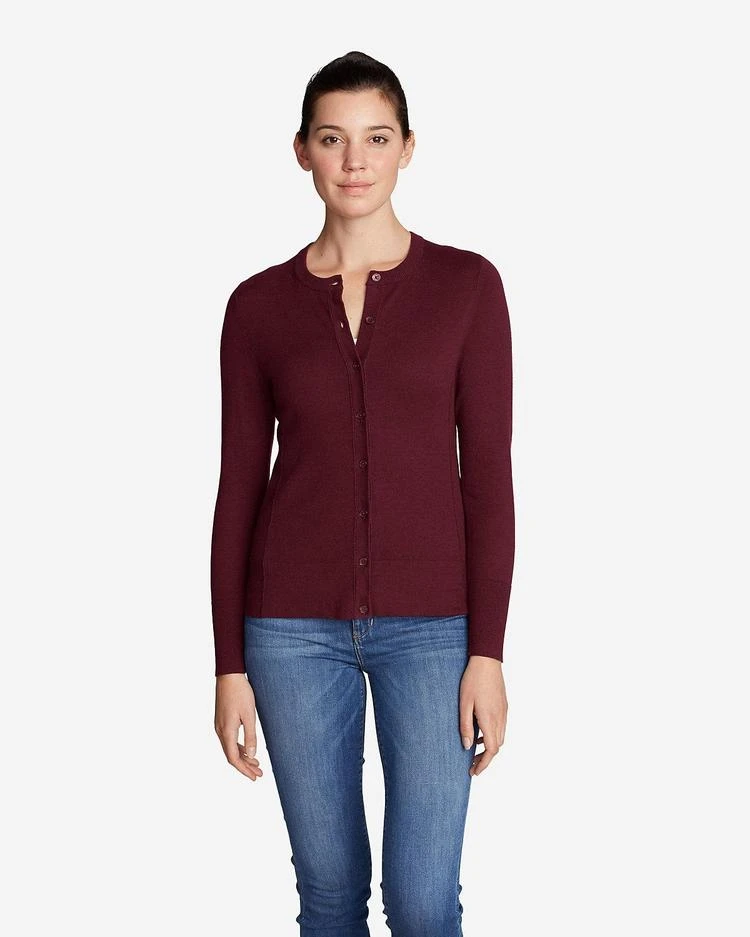 商品Eddie Bauer|Women's Christine纽扣毛衫,价格¥298-¥447,第1张图片