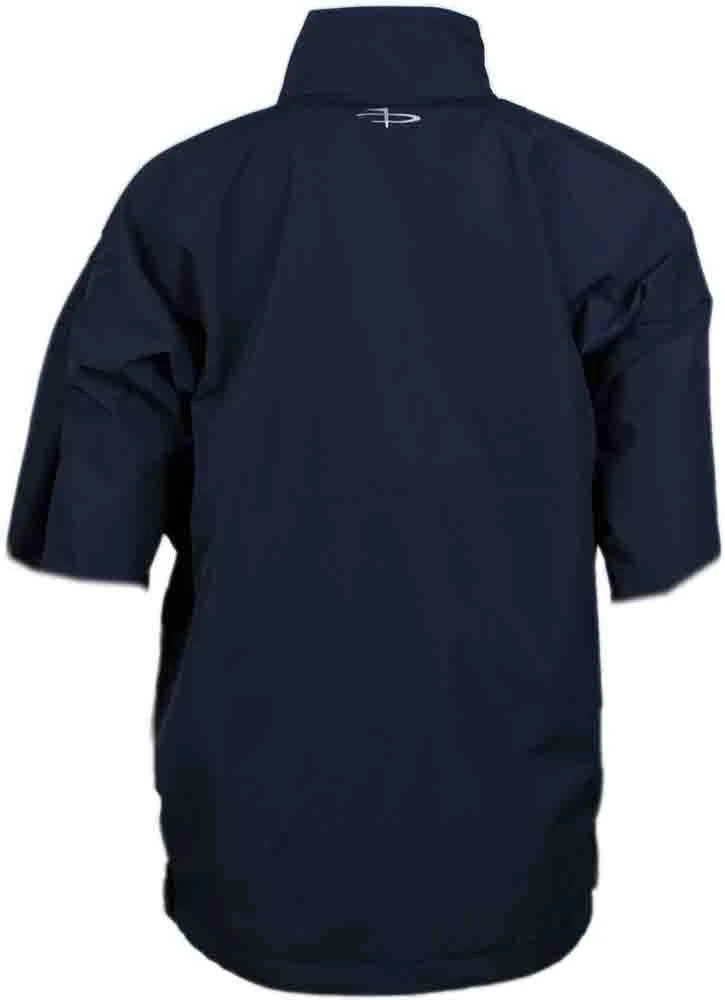 商品Page & Tuttle|Colorblock Short Sleeve Half-Zip Windbreaker Pullover,价格¥493,第2张图片详细描述