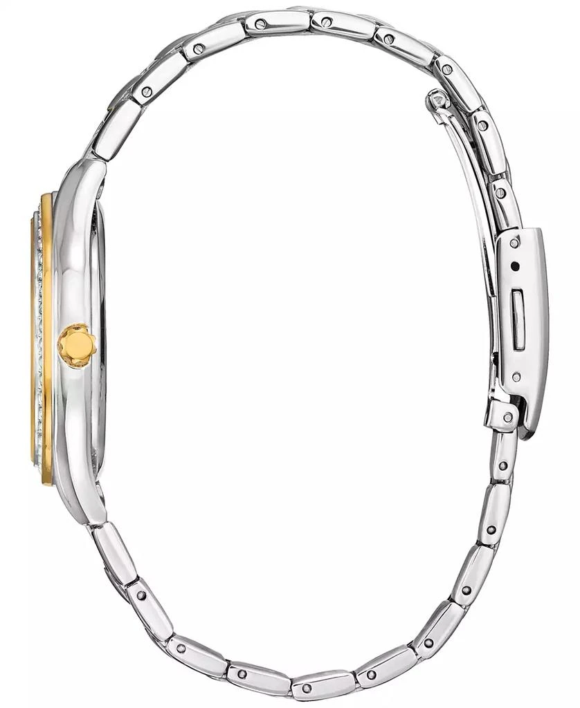 商品Citizen|Eco-Drive Women's Crystal Two-Tone Stainless Steel Bracelet Watch 34mm,价格¥1635,第2张图片详细描述