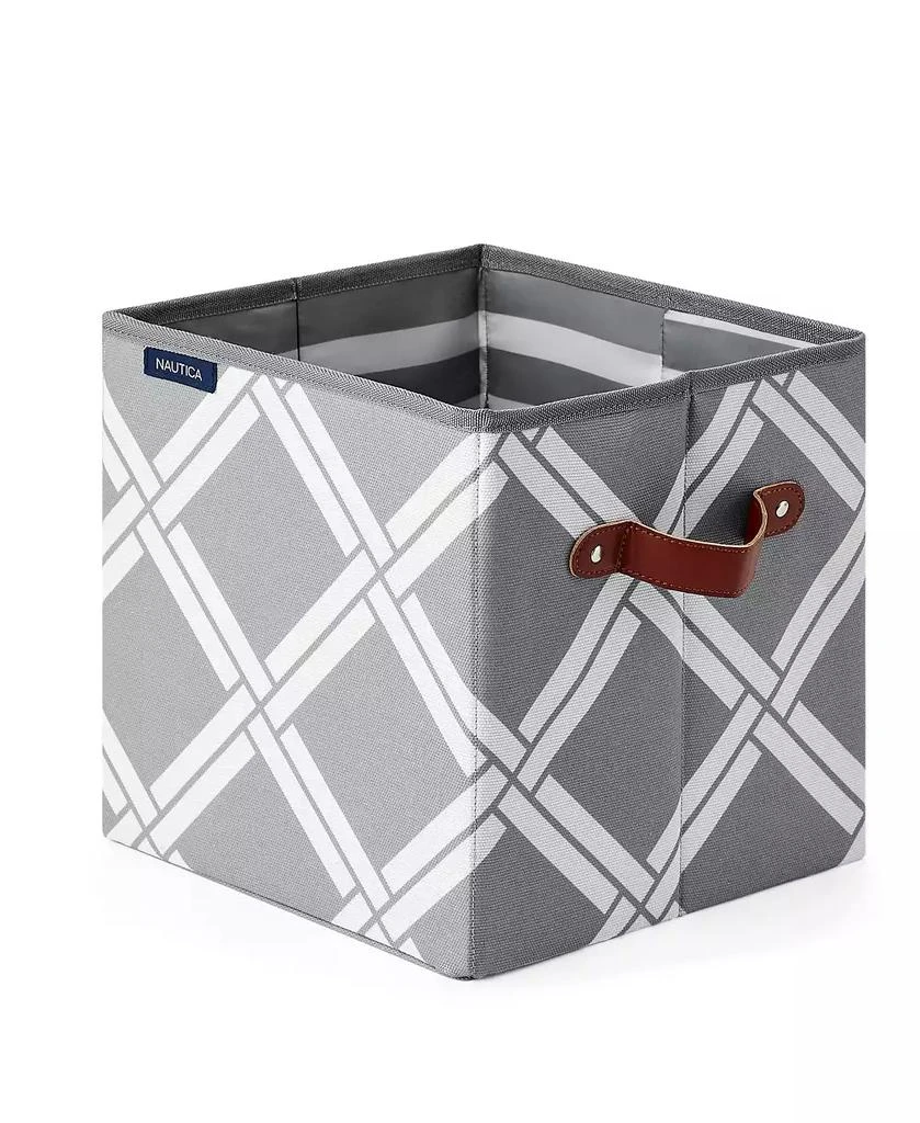商品Nautica|Folded Storage Cube Box Weave,价格¥245,第3张图片详细描述