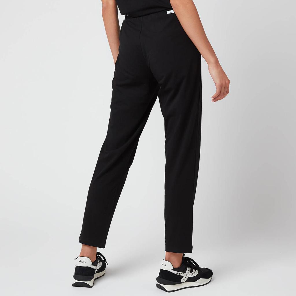 商品Calvin Klein|Calvin Klein Women's Logo Sleep Pants - Black,价格¥206,第4张图片详细描述