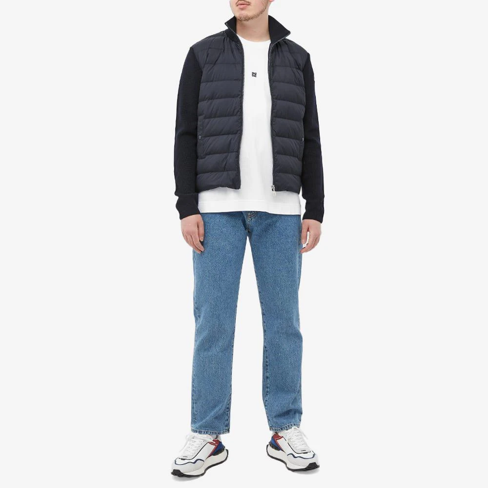 商品Moncler|Moncler Logo Stripe Down Zip Jacket,价格¥8758,第4张图片详细描述