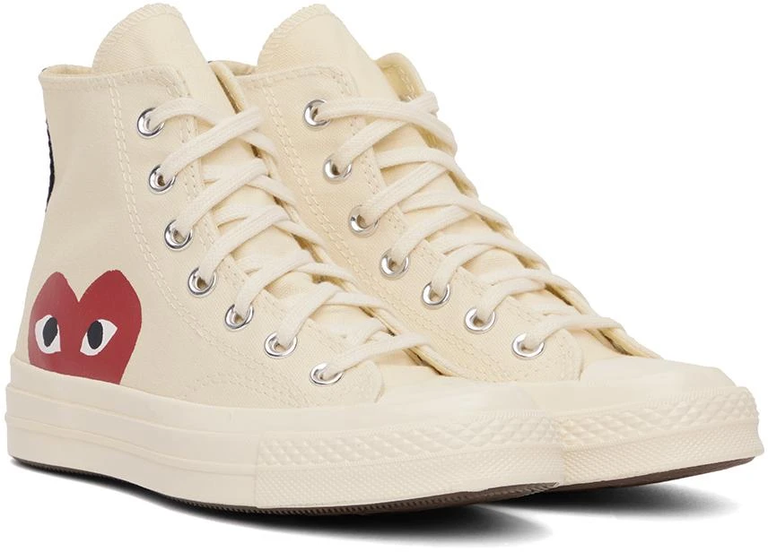 商品Comme des Garcons|Off-White Converse Edition Chuck 70 Hi Sneakers,价格¥1248,第4张图片详细描述