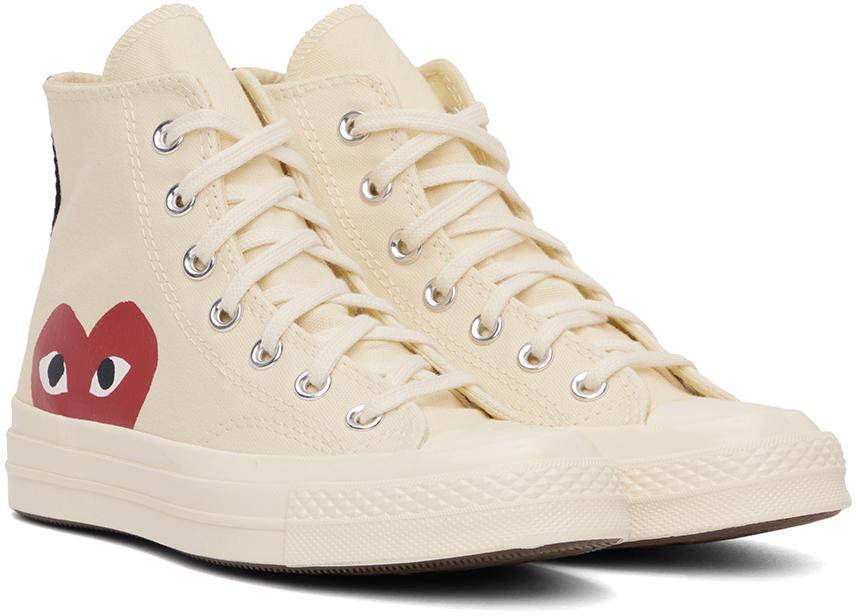 商品Comme des Garcons|Off-White Converse Edition Chuck 70 Hi Sneakers,价格¥1187,第6张图片详细描述
