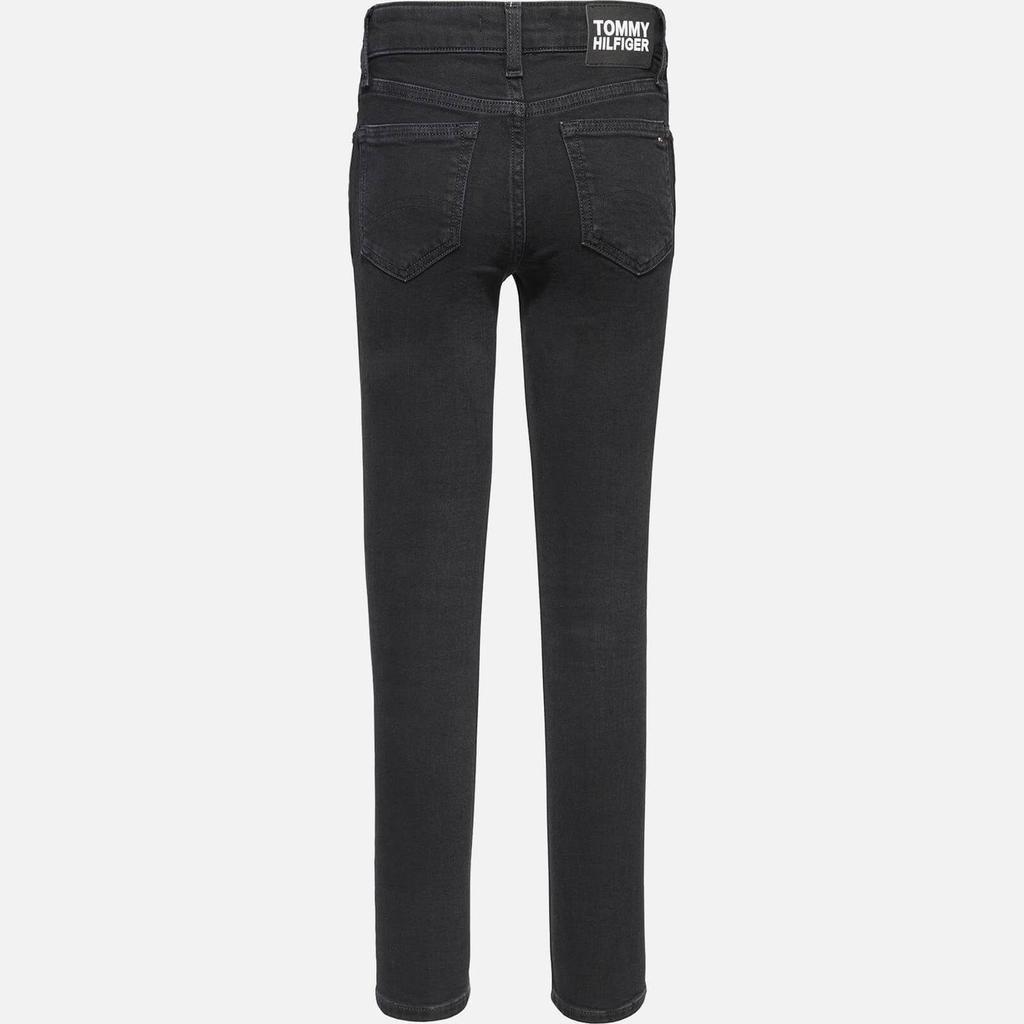 商品Tommy Hilfiger|Tommy Hilfiger Girls' Nora Skinny Jeans - Black,价格¥91,第4张图片详细描述