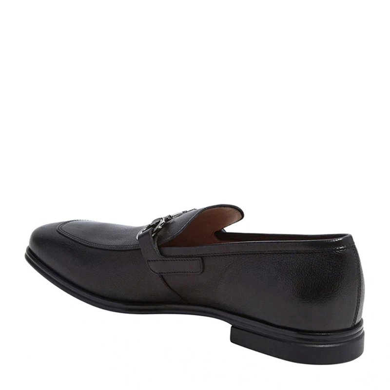 Salvatore Ferragamo 菲拉格慕 男士黑色小牛皮乐福鞋 02-C041-726482 商品