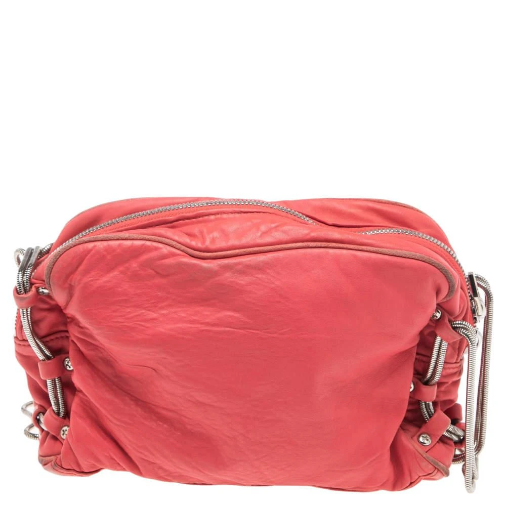 商品[二手商品] Alexander Wang|Alexander Wang Coral Pink Leather Brenda Shoulder Bag,价格¥2199,第4张图片详细描述