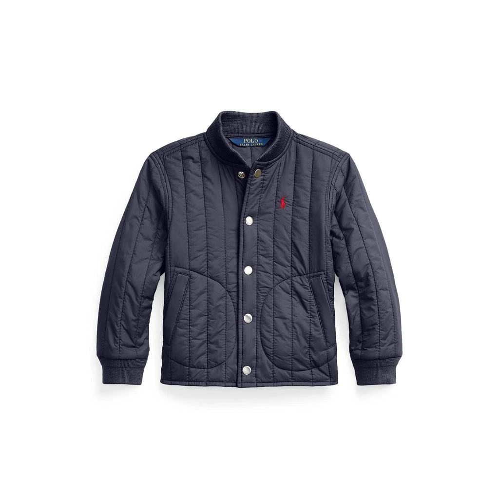 商品Ralph Lauren|Water-Repellent Baseball Jacket (Toddler),价格¥404,第1张图片