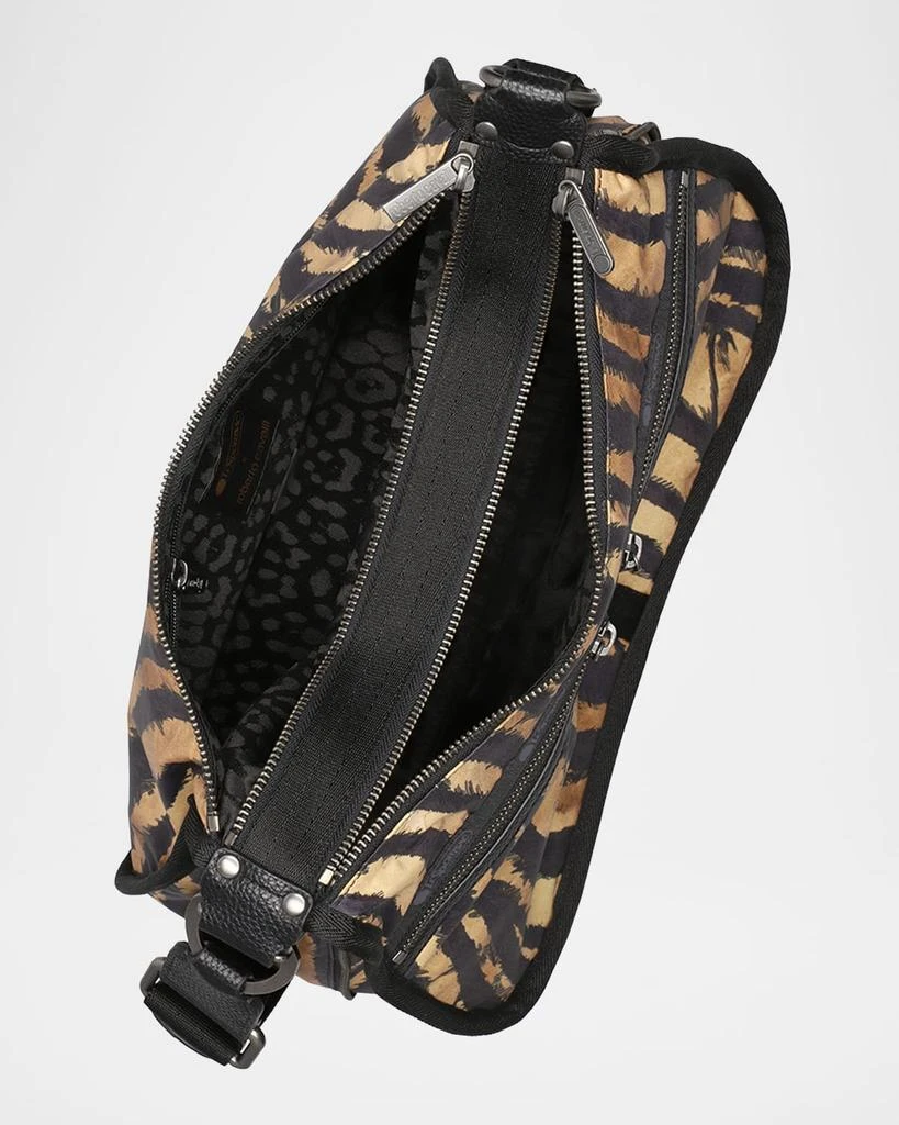 商品LeSportsac|x Roberto Cavalli Torino Zebra-Print Crossbody Bag,价格¥3059,第4张图片详细描述