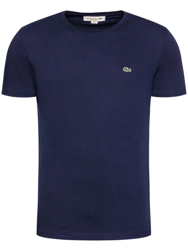 Lacoste Mens Light Blue Other Materials T-Shirt商品第1张图片规格展示