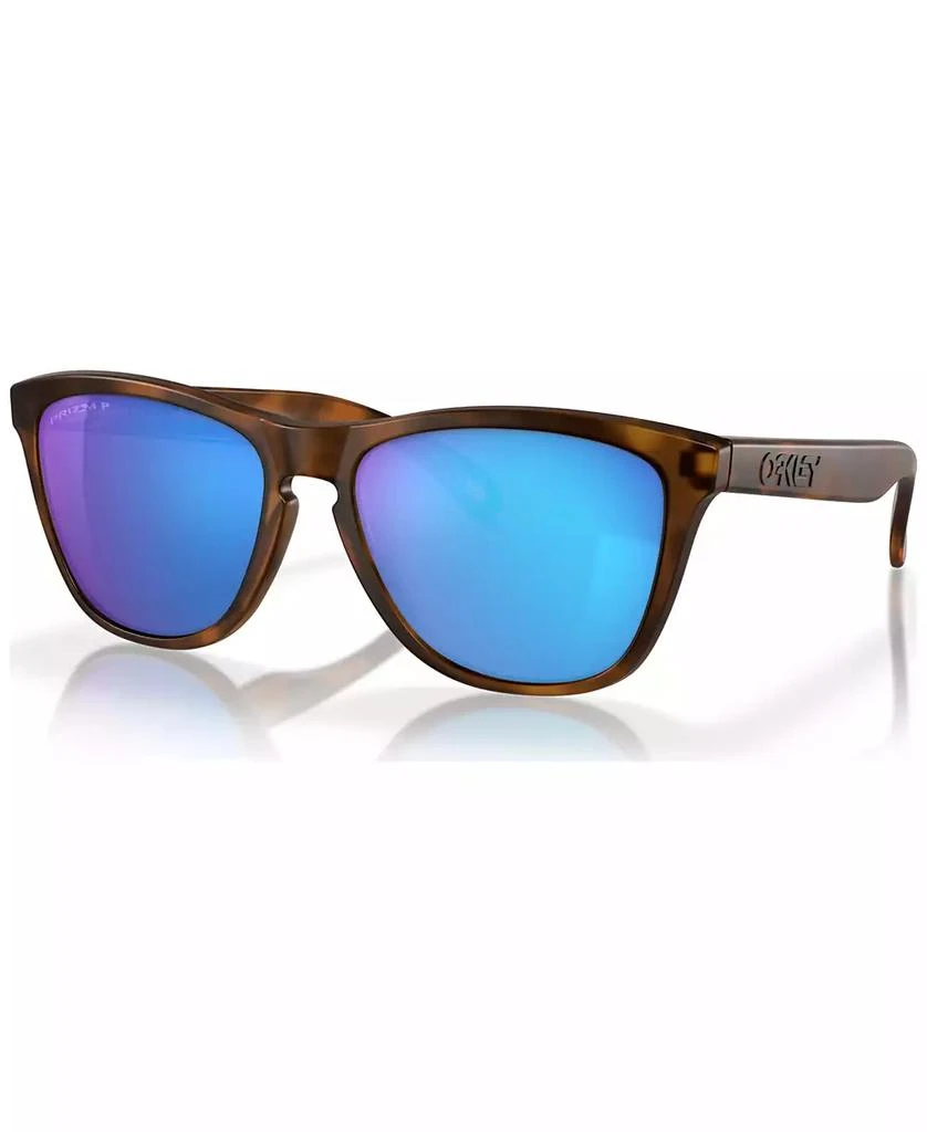 商品Oakley|Men's Frogskins Polarized Sunglasses, Mirror Polar OO9013,价格¥1136,第1张图片