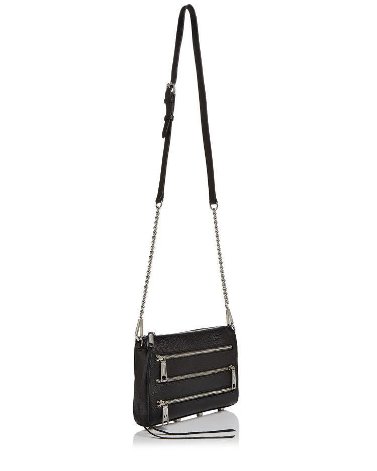 商品Rebecca Minkoff|Mini Five Zip Leather Crossbody ,价格¥1090,第4张图片详细描述