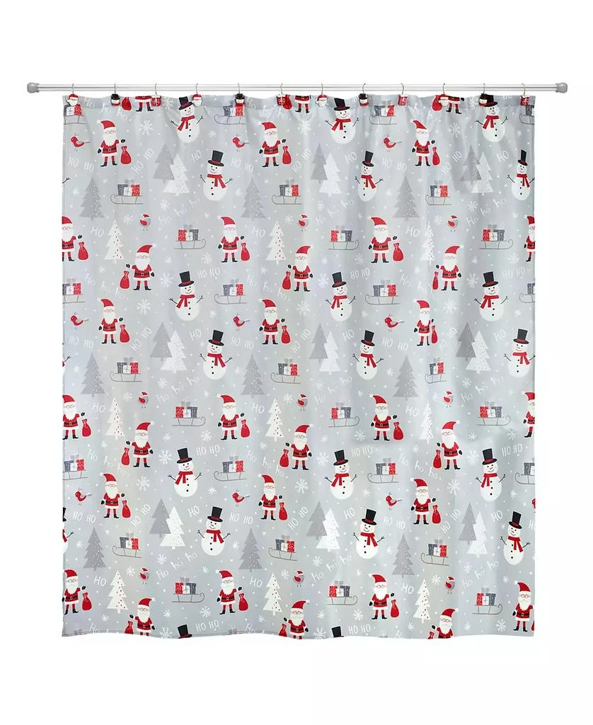 商品Avanti|Ho Ho Ho Shower Curtain, 72" x 72",价格¥210,第1张图片