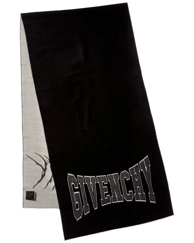 商品Givenchy|Stars Wool & Silk-Blend Scarf,价格¥1434,第2张图片详细描述