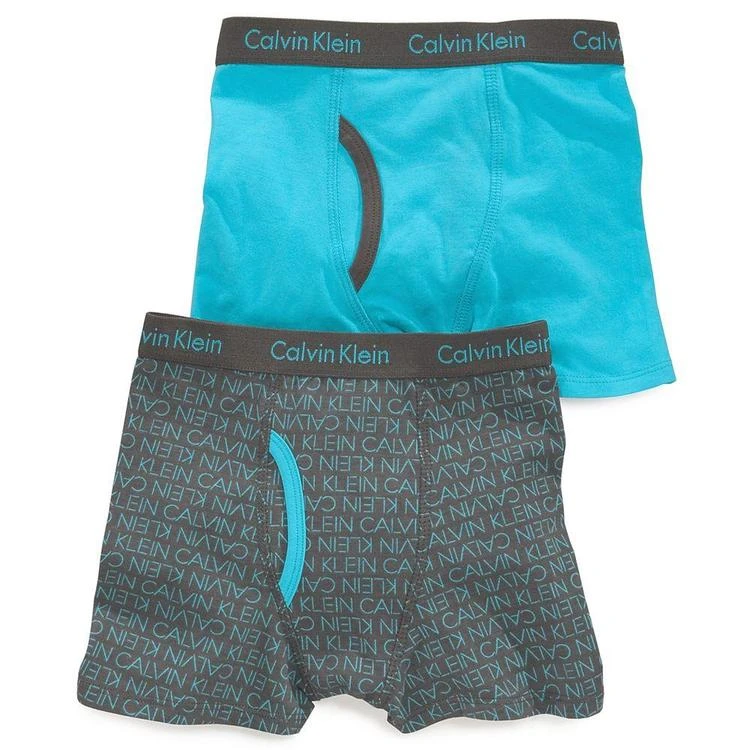 商品Calvin Klein|2-Pack Boxer Briefs, Big Boys,价格¥136,第1张图片