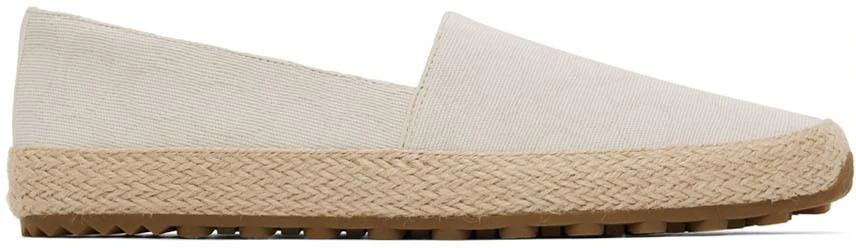 商品Coach|Beige Canvas Espadrilles,价格¥396,第1张图片