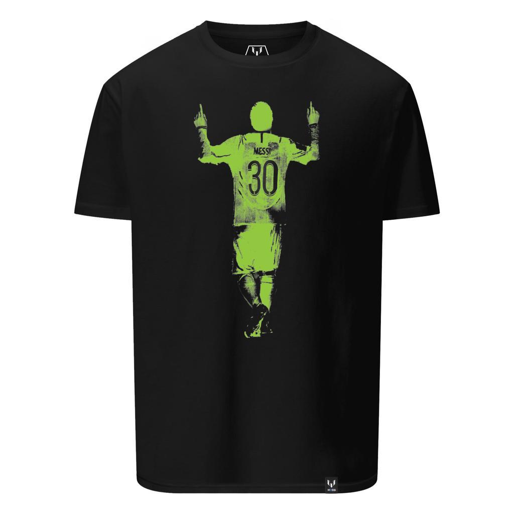 商品The Messi Store|30 Messi Neon T-Shirt - US/CA - Black,价格¥368,第1张图片