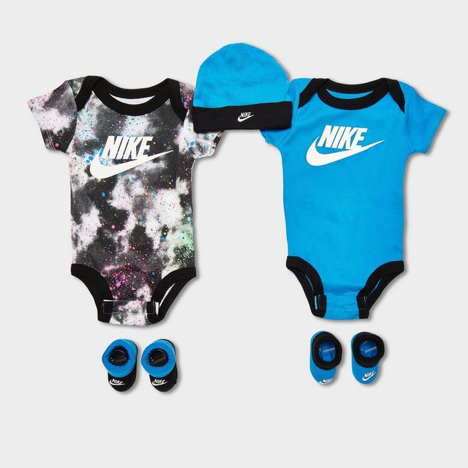 Infant Nike 5-Piece Bodysuit, Booties and Hat Tie-Dye Box Set商品第1张图片规格展示