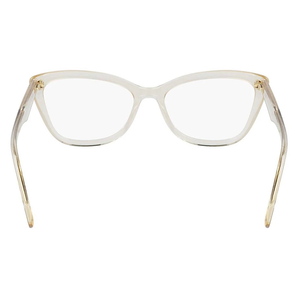 商品MCM|MCM Women's Eyeglasses - Champagne Cat Eye Zyl Frame Clear Demo Lens | MCM2708 237,价格¥432,第5张图片详细描述