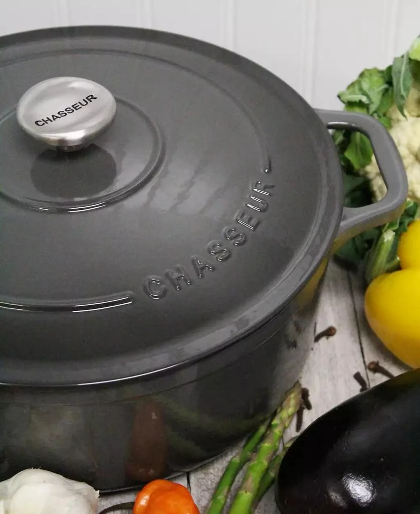 商品Chasseur|French Enameled Cast Iron 6.25 Qt. Round Dutch Oven,价格¥2435,第2张图片详细描述