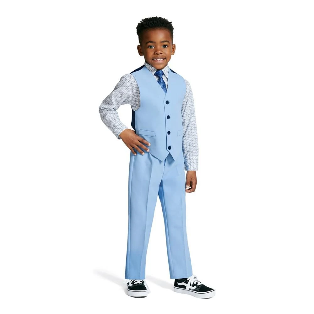 商品Calvin Klein|Little Boys 4-Pc. Performance Vest Set,价格¥333,第3张图片详细描述