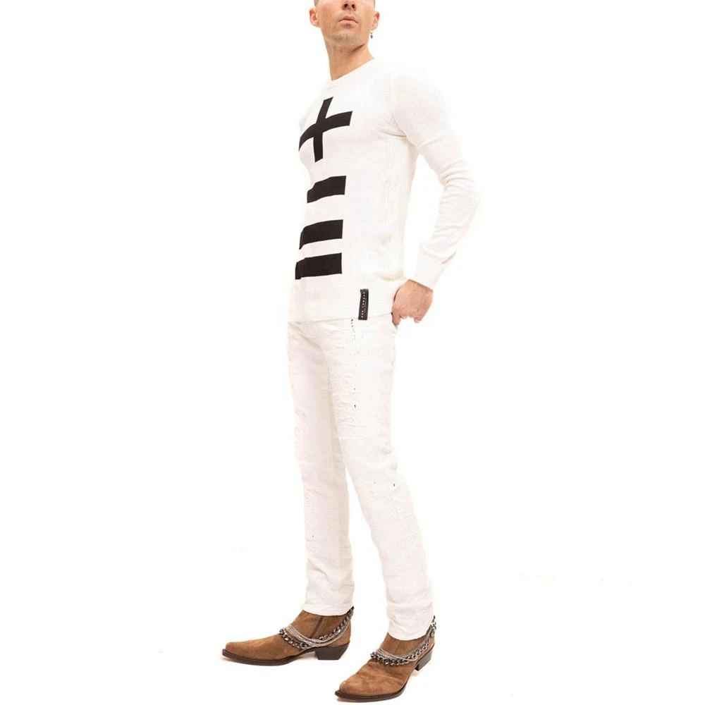 商品RON TOMSON|Men's Modern Signs Sweater,价格¥1298,第4张图片详细描述