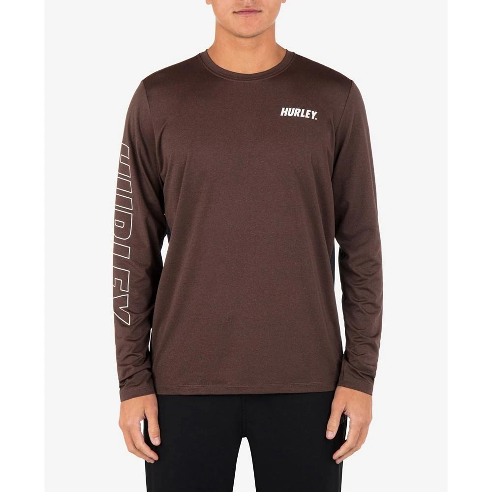 商品Hurley|Men's H2O-Dri Easton Fastlane Long Sleeve T-shirt,价格¥236,第1张图片