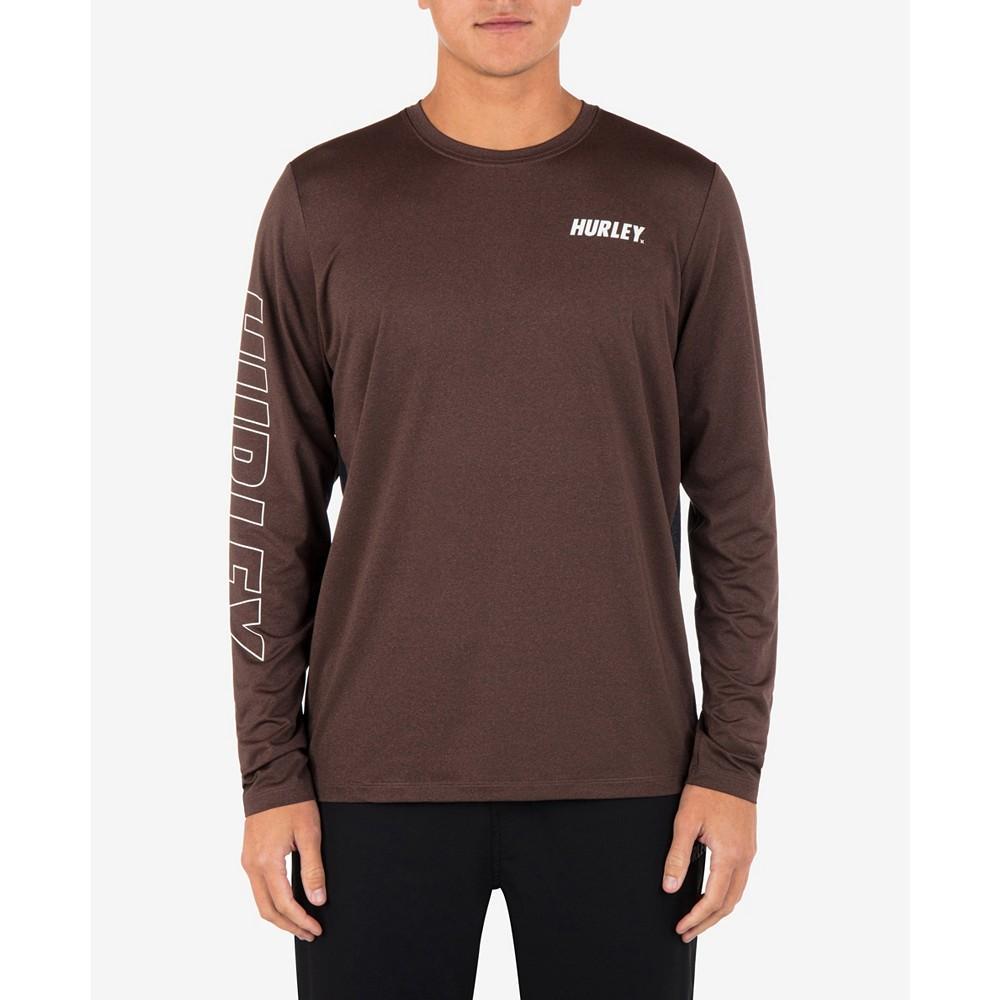 商品Hurley|Men's H2O-Dri Easton Fastlane Long Sleeve T-shirt,价格¥331,第1张图片