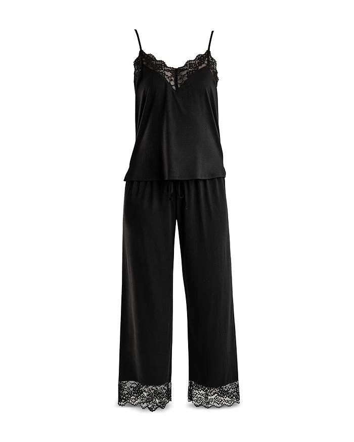 商品In Bloom|Aegean Sea Lace Trim Pajama Set,价格¥464,第3张图片详细描述