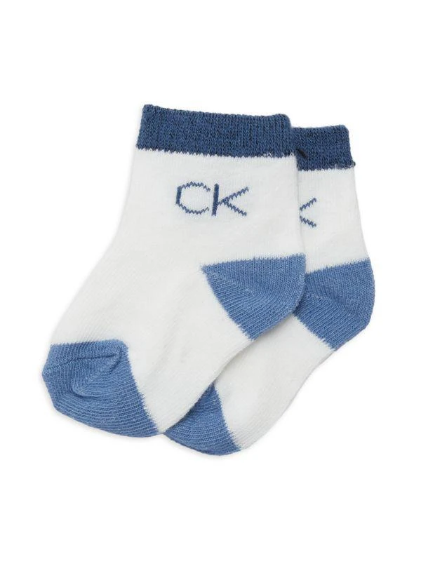 商品Calvin Klein|Baby Boy's 3-Piece Tee, Joggers & Socks Set,价格¥119,第4张图片详细描述