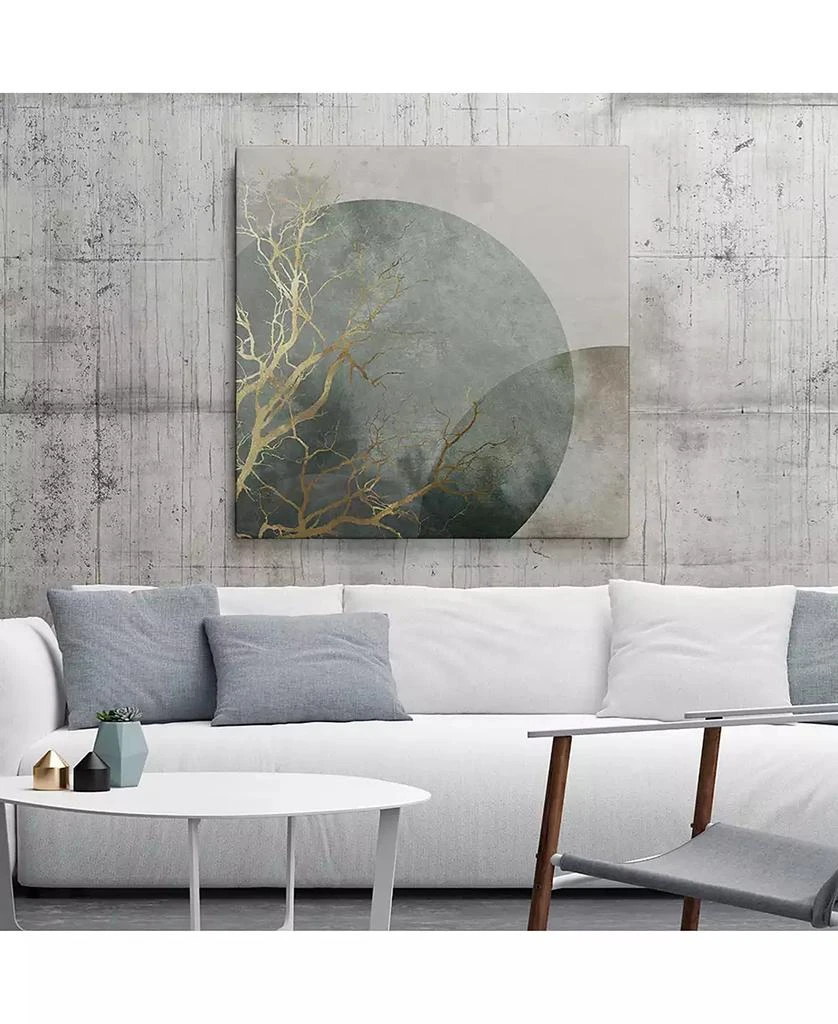 商品Giant Art|20" x 20" Mid Night I Museum Mounted Canvas Print,价格¥924,第3张图片详细描述