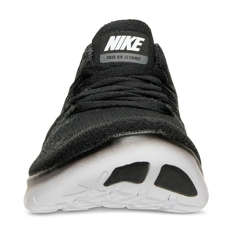 商品NIKE|Big Boys' Free Run Flyknit 2017 Running Sneakers from Finish Line,价格¥519,第3张图片详细描述