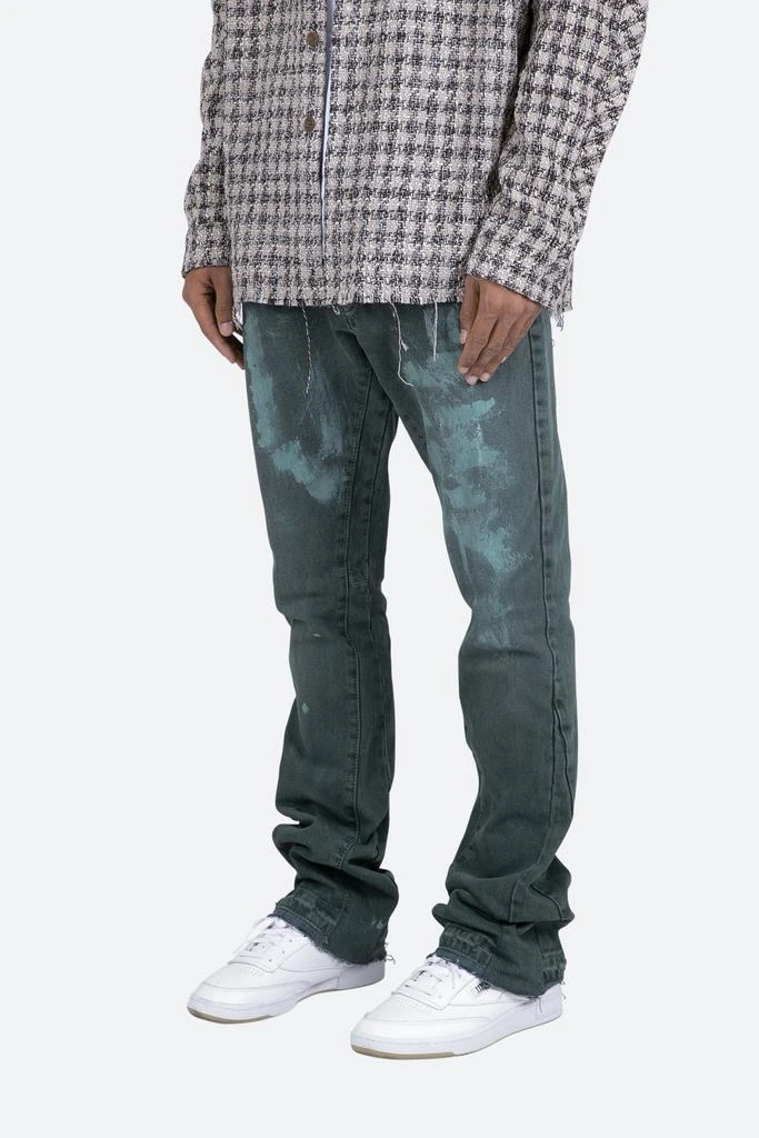 商品MNML|B415 Flare Denim - Olive,价格¥440,第2张图片详细描述