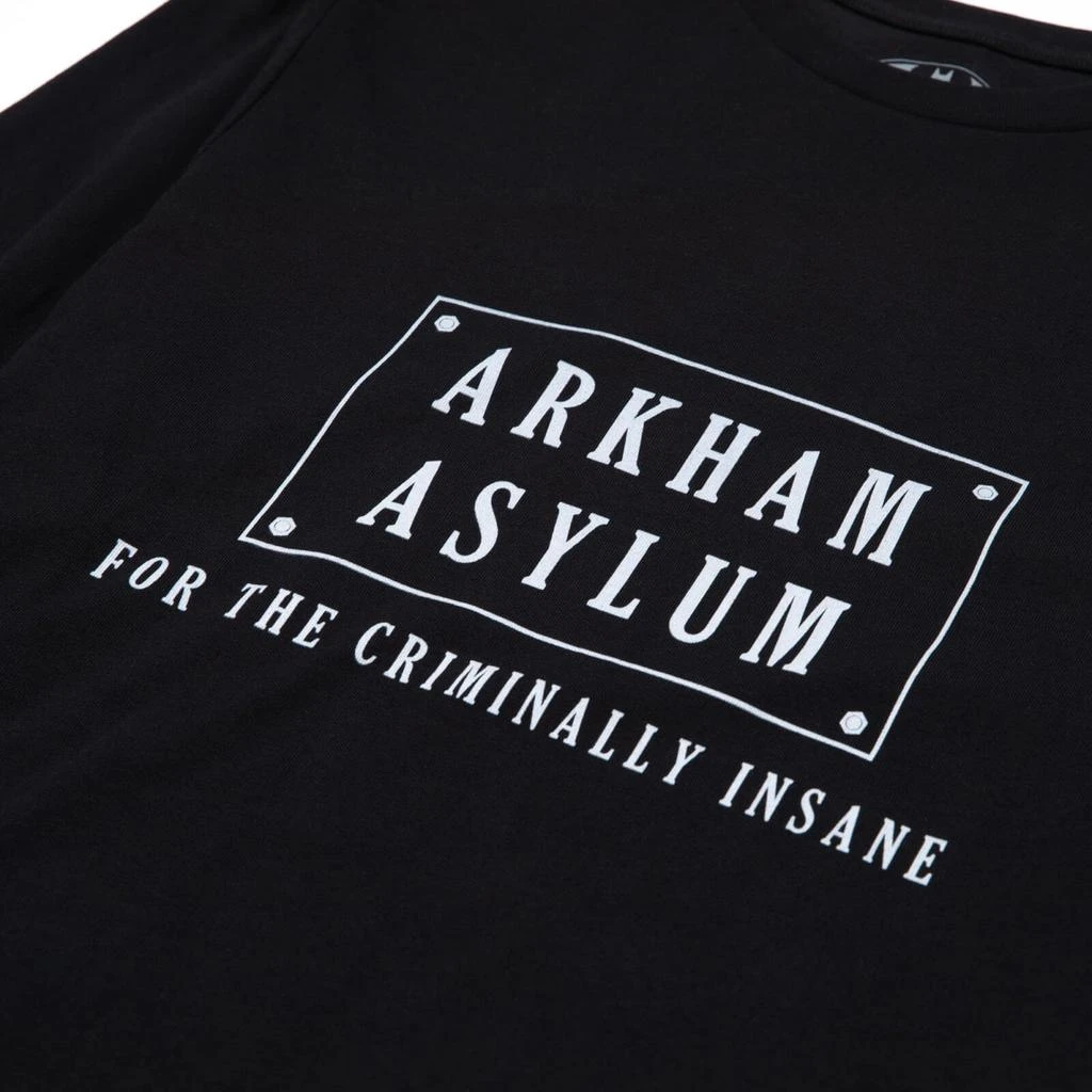 商品Original Hero|Batman Villains Arkham Asylum Unisex Long Sleeve T-Shirt - Black,价格¥203,第3张图片详细描述