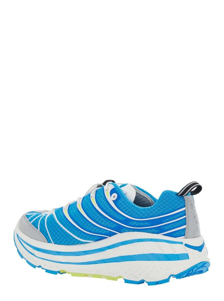 商品Hoka One One|stinson Evo Og Blue Sneakers With Insert Design And Drawstring Closure In Synthetic Fiber Unisex,价格¥1903,第3张图片详细描述