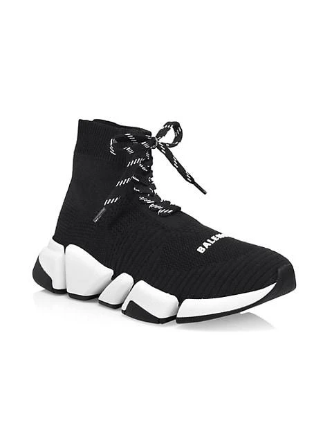 商品Balenciaga|Speed 2.0 Lace-Up Sneakers,价格¥7471,第2张图片详细描述