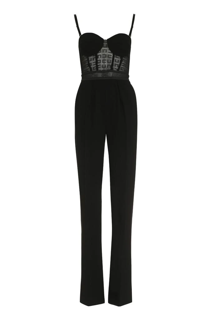 商品ELISABETTA FRANCHI|Elisabetta Franchi Long Lace Jumpsuite,价格¥3630,第1张图片