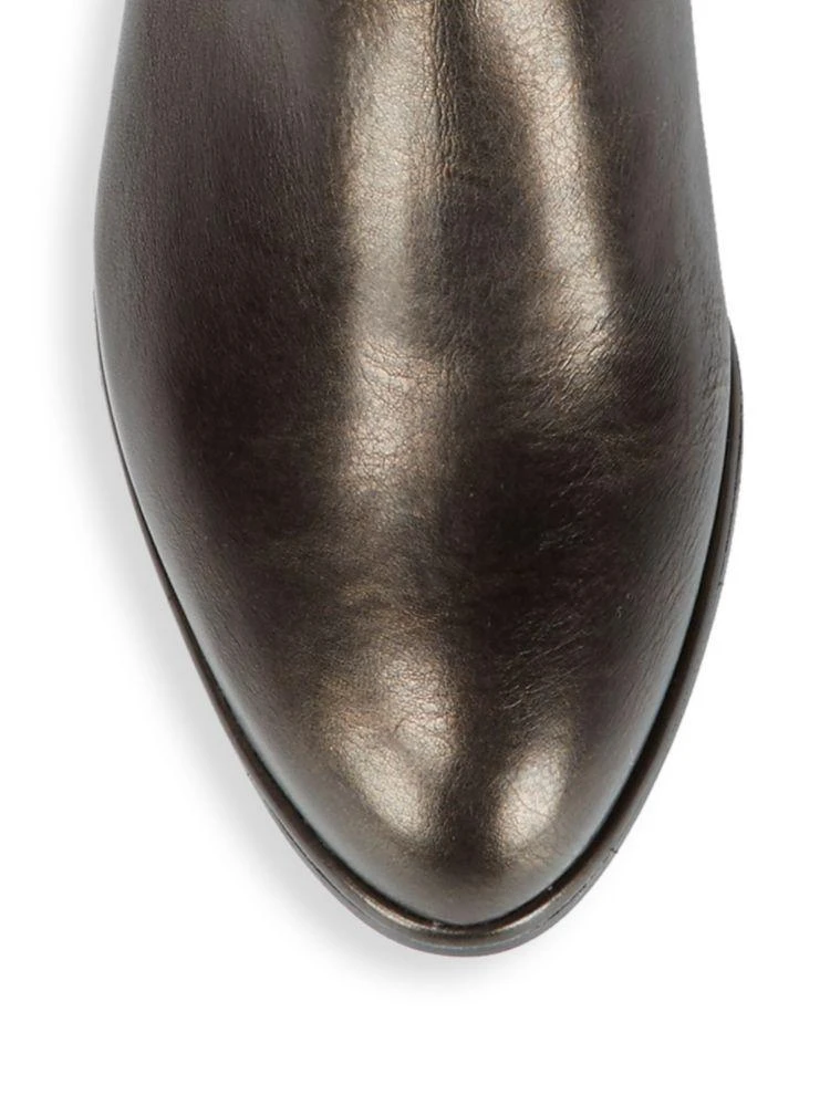 商品Stuart Weitzman|Slash Syrnap Metallic Ankle Boots,价格¥1105,第3张图片详细描述