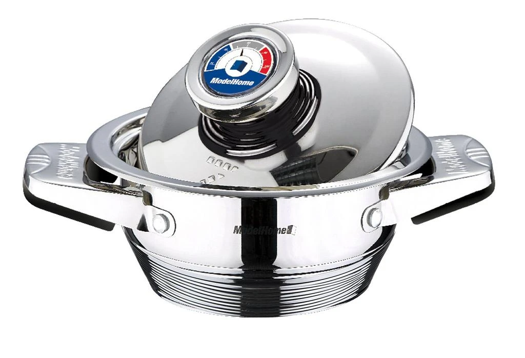 商品Berlinger Haus|17-Piece Wide edge Stainless Steel Cookware Set,价格¥1778,第3张图片详细描述