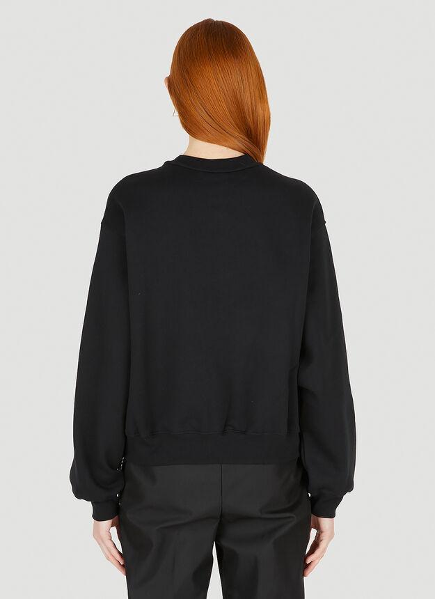 商品Alexander Wang|Puff Logo Sweatshirt in Black,价格¥1369,第6张图片详细描述