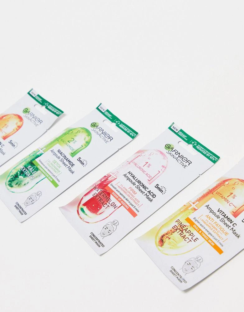 商品Garnier|Garnier Ampoule Sheet Mask Collection,价格¥146,第4张图片详细描述